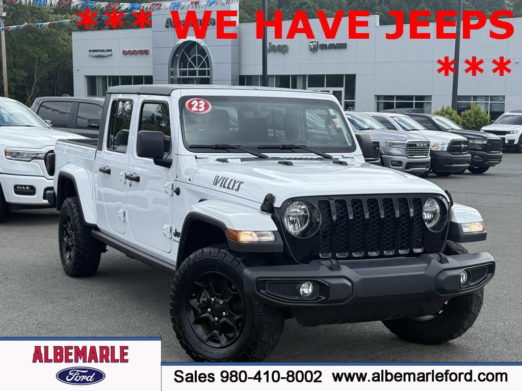 used 2023 Jeep Gladiator car, priced at $32,277