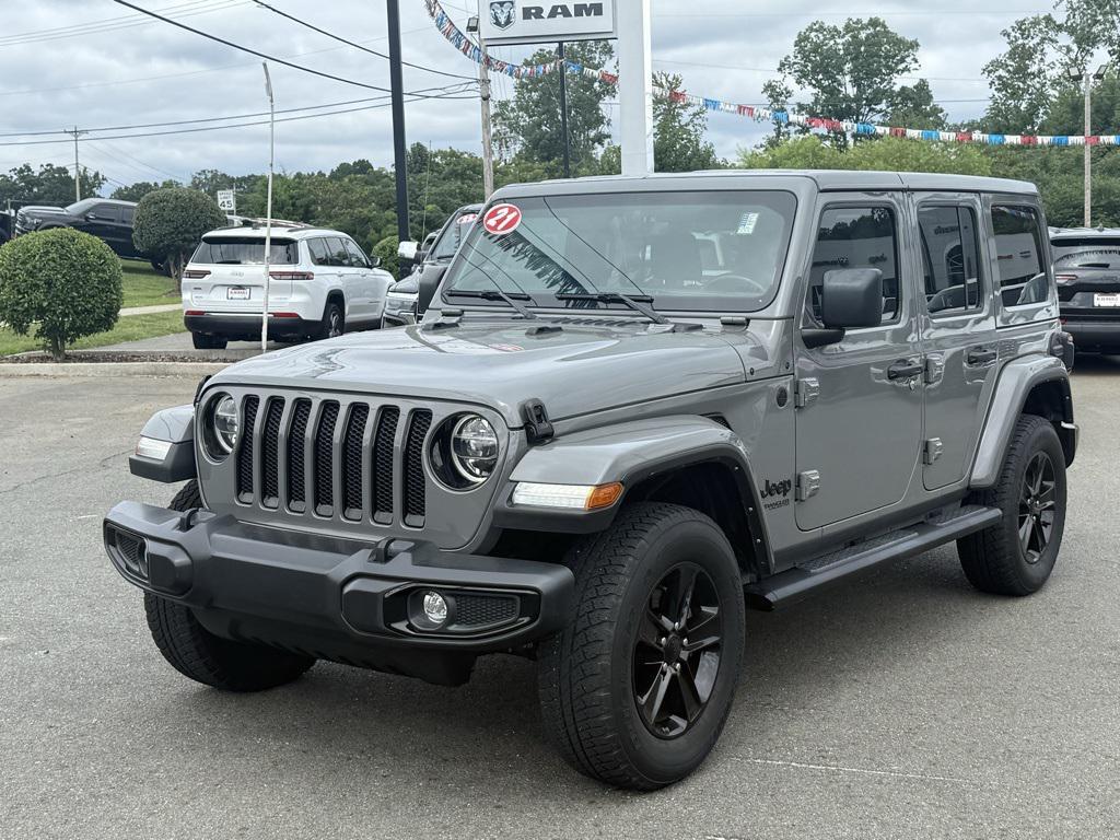 used 2021 Jeep Wrangler car, priced at $25,000