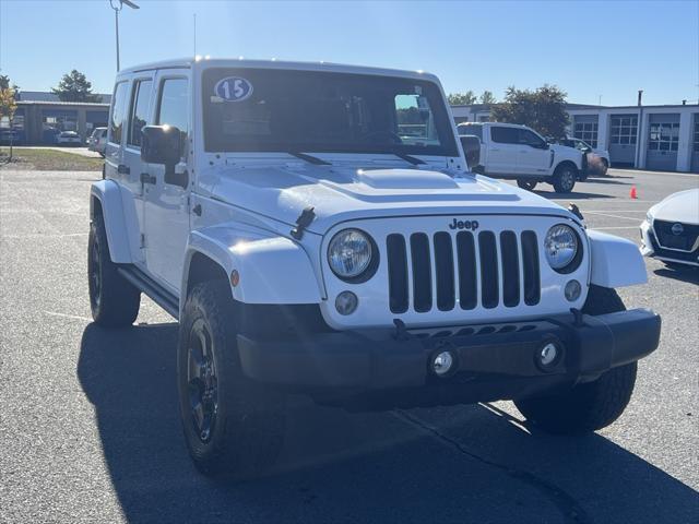 used 2015 Jeep Wrangler Unlimited car, priced at $18,777