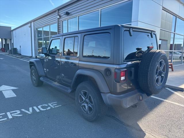 used 2018 Jeep Wrangler Unlimited car, priced at $24,277