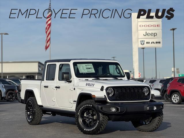 new 2025 Jeep Gladiator car, priced at $51,440