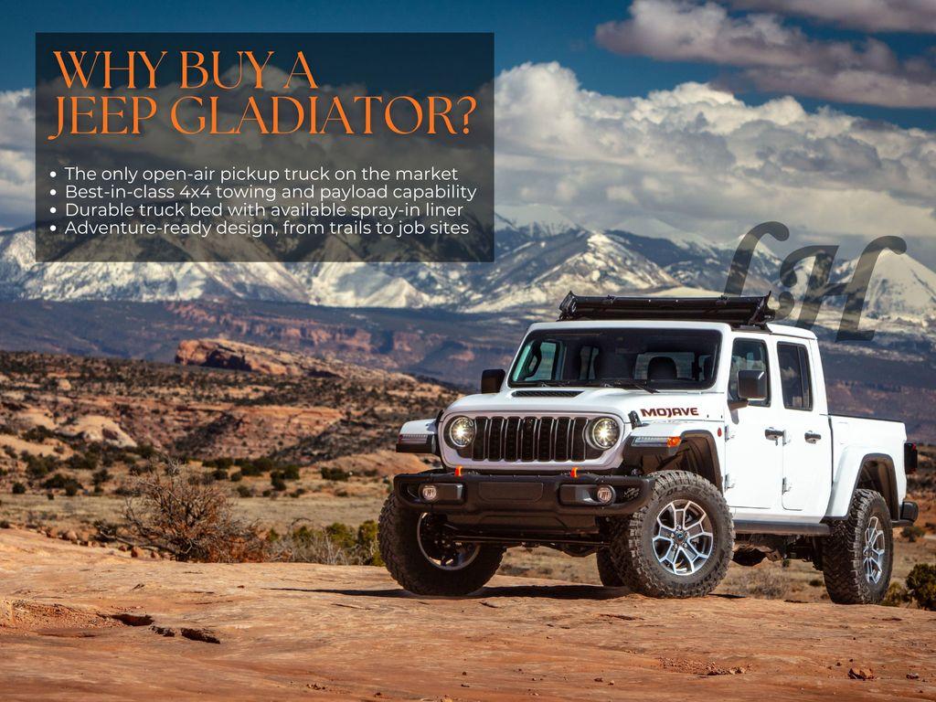 new 2025 Jeep Gladiator car, priced at $48,975