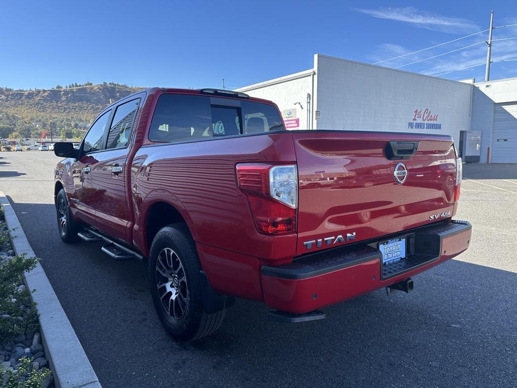 used 2021 Nissan Titan car, priced at $31,642