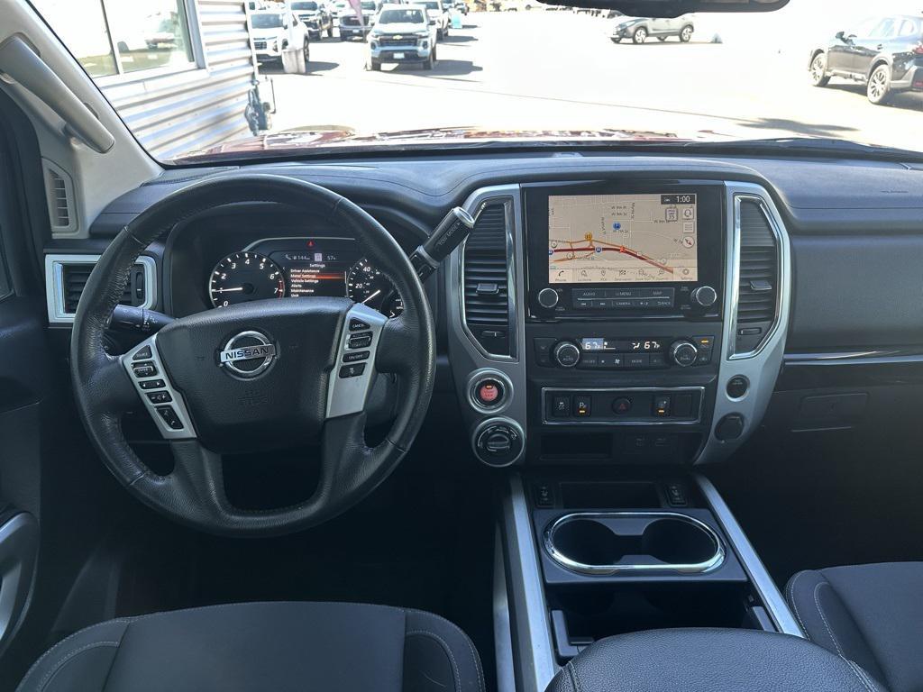 used 2021 Nissan Titan car, priced at $31,642
