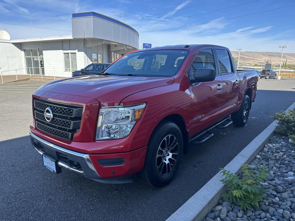used 2021 Nissan Titan car, priced at $31,642