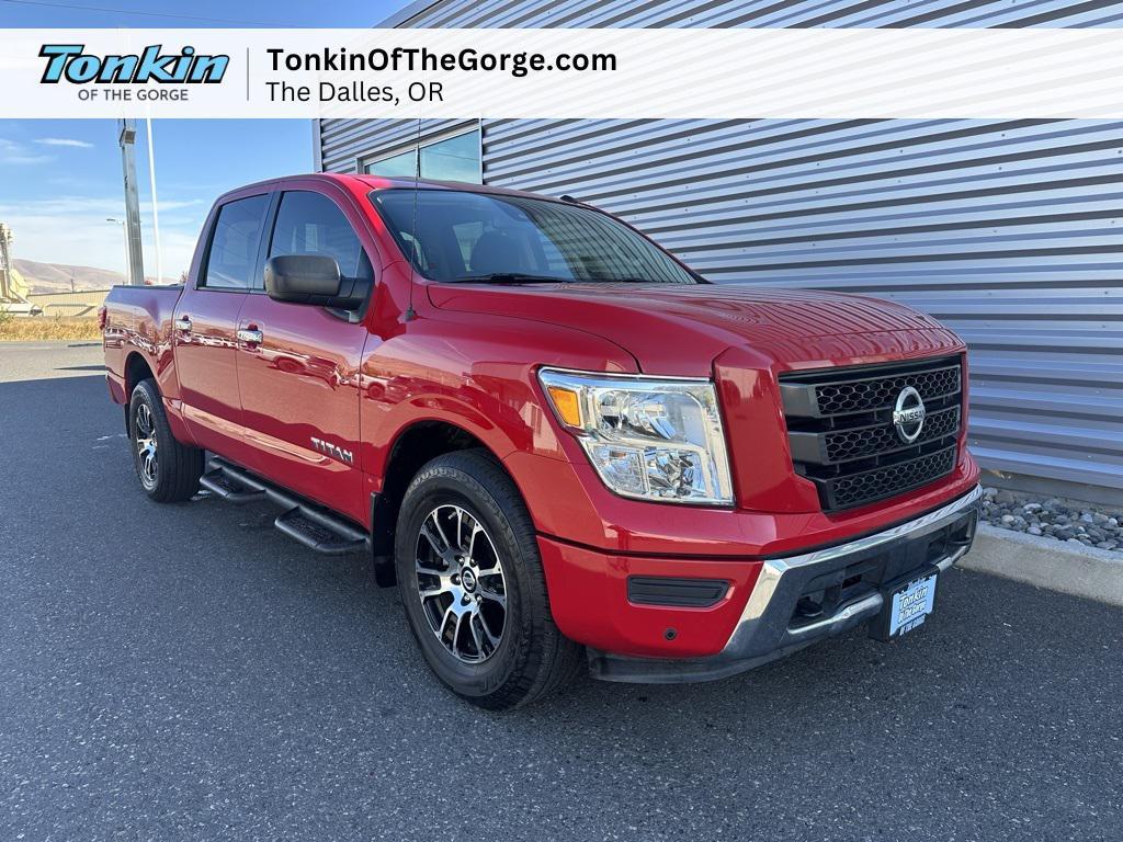 used 2021 Nissan Titan car, priced at $31,642