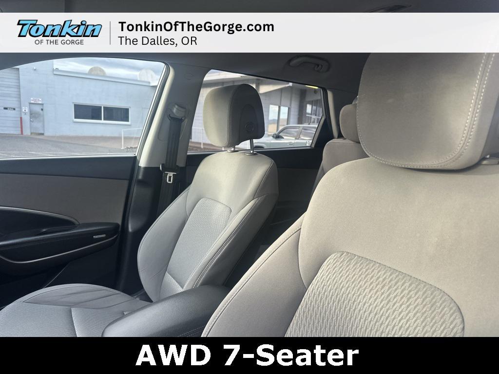 used 2018 Hyundai Santa Fe car, priced at $15,987