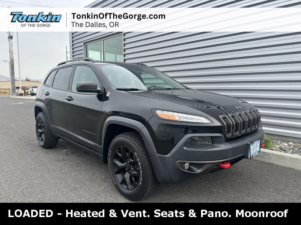 used 2017 Jeep Cherokee car, priced at $12,964