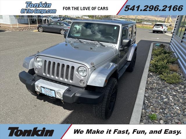 used 2014 Jeep Wrangler Unlimited car, priced at $20,495