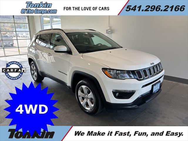 used 2021 Jeep Compass car, priced at $20,375