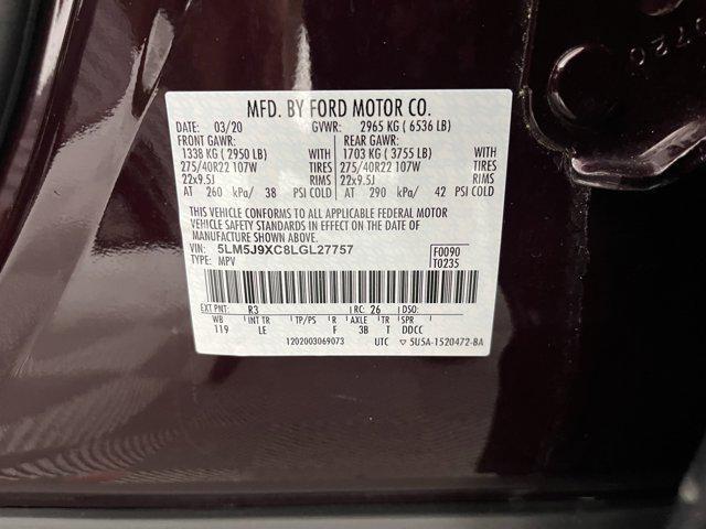 used 2020 Lincoln Aviator car, priced at $40,999