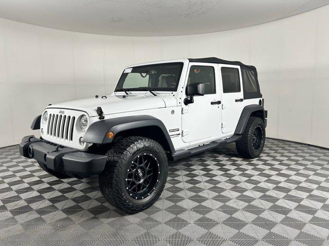 used 2018 Jeep Wrangler JK Unlimited car, priced at $24,999