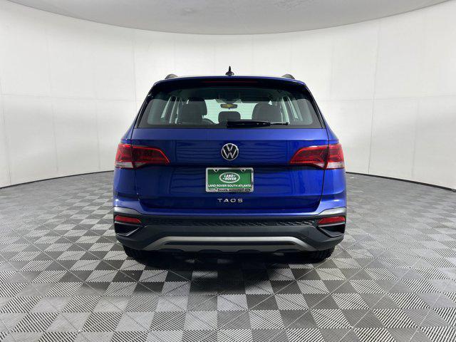 used 2024 Volkswagen Taos car, priced at $18,498