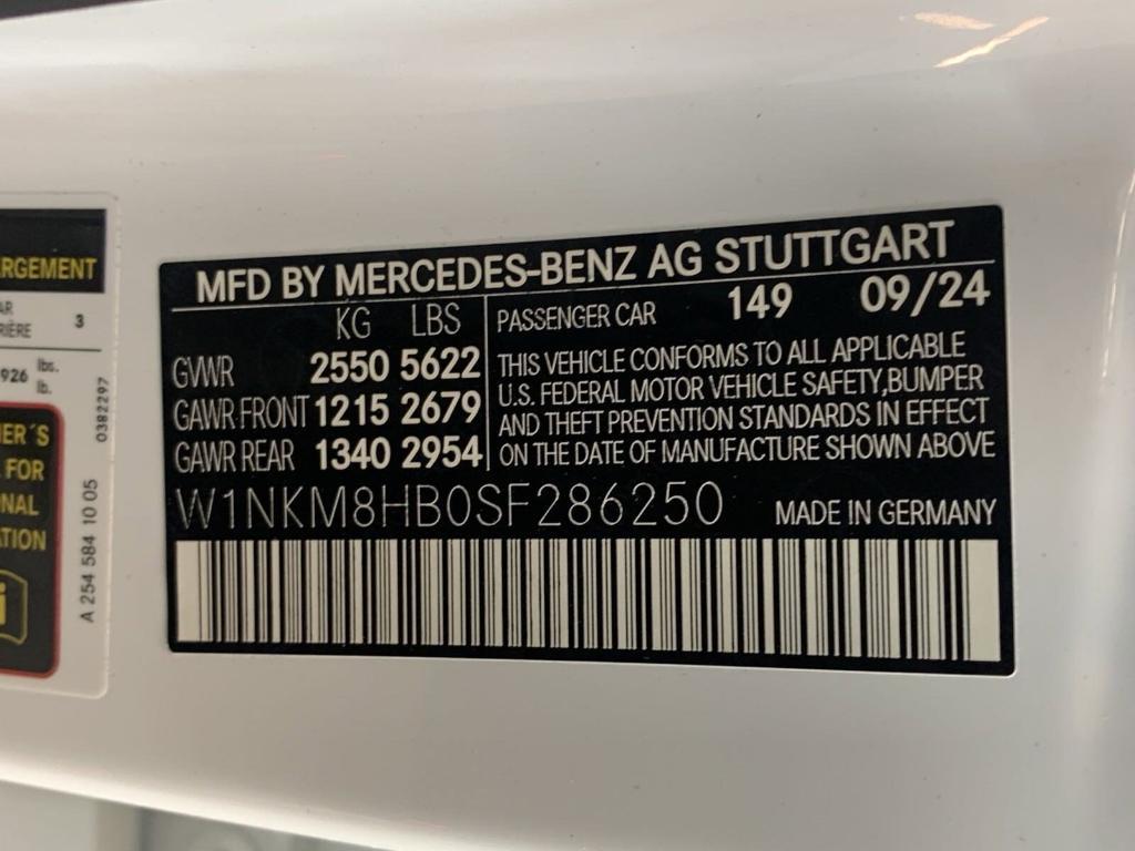 new 2025 Mercedes-Benz AMG GLC 43 car, priced at $72,405