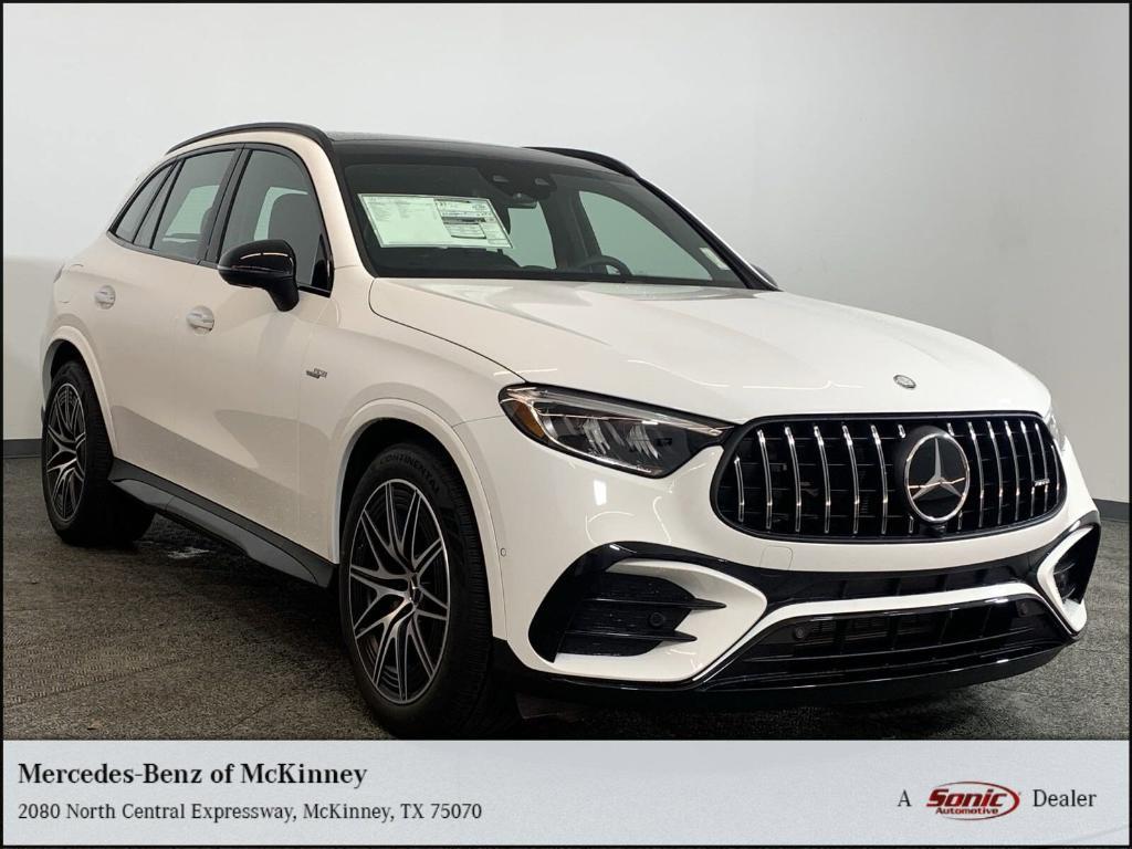 new 2025 Mercedes-Benz AMG GLC 43 car, priced at $72,405