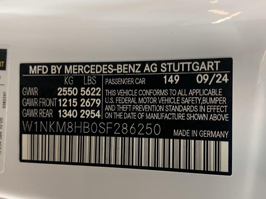 new 2025 Mercedes-Benz AMG GLC 43 car, priced at $72,405