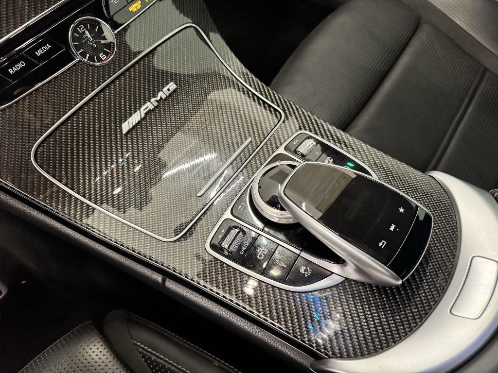 used 2018 Mercedes-Benz AMG C 63 car, priced at $50,497