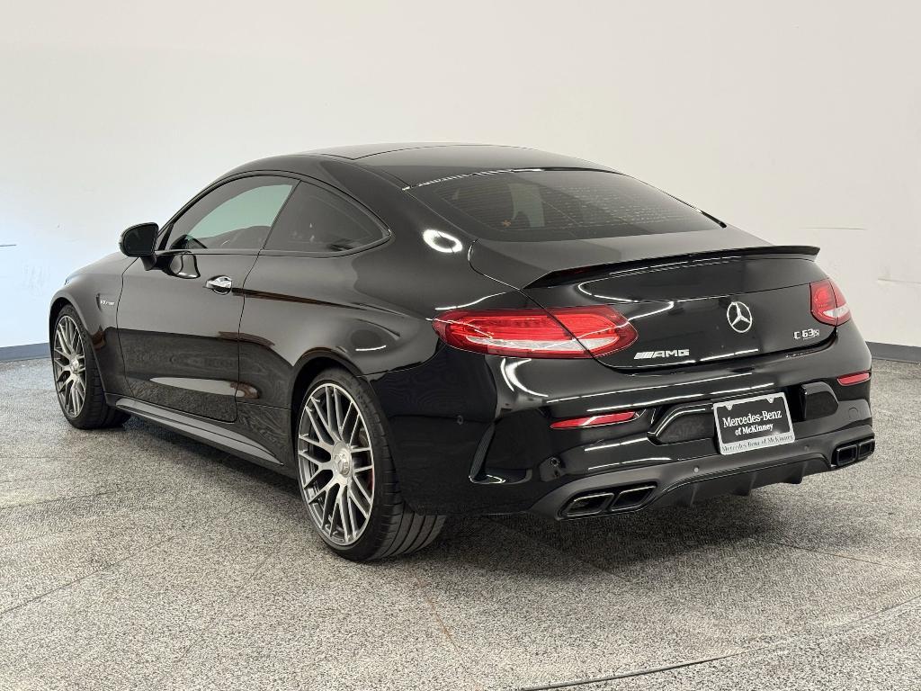 used 2018 Mercedes-Benz AMG C 63 car, priced at $50,497