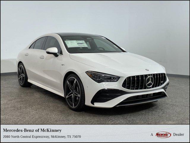 new 2025 Mercedes-Benz AMG CLA 35 car, priced at $60,810