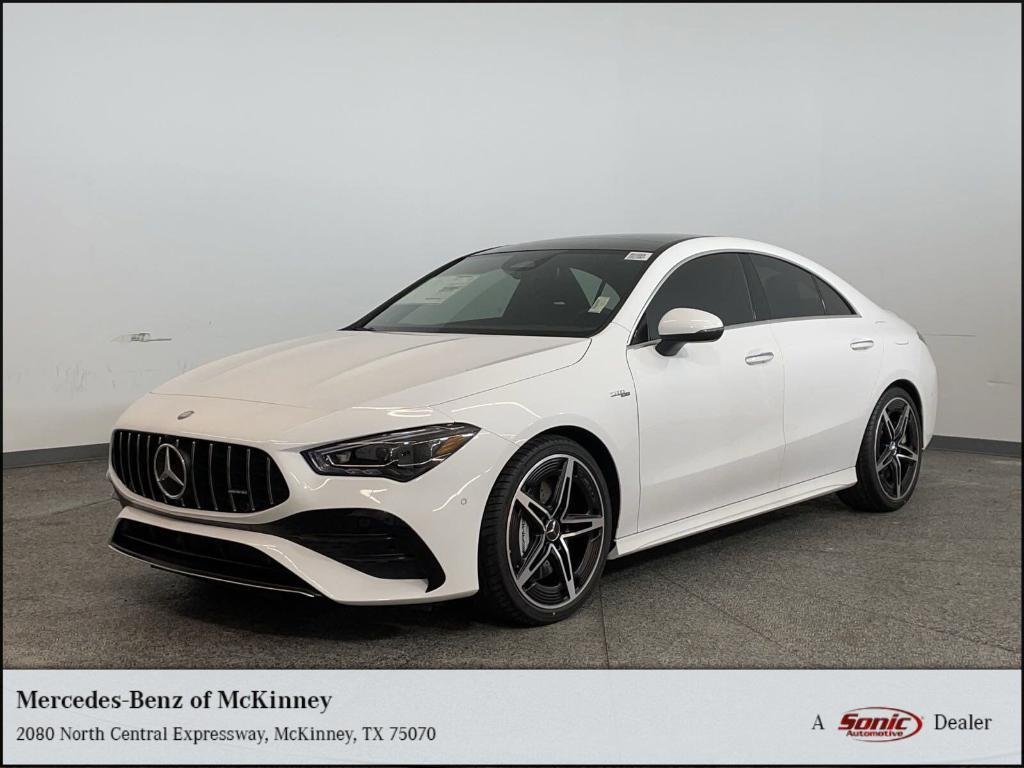 new 2025 Mercedes-Benz AMG CLA 35 car, priced at $60,810
