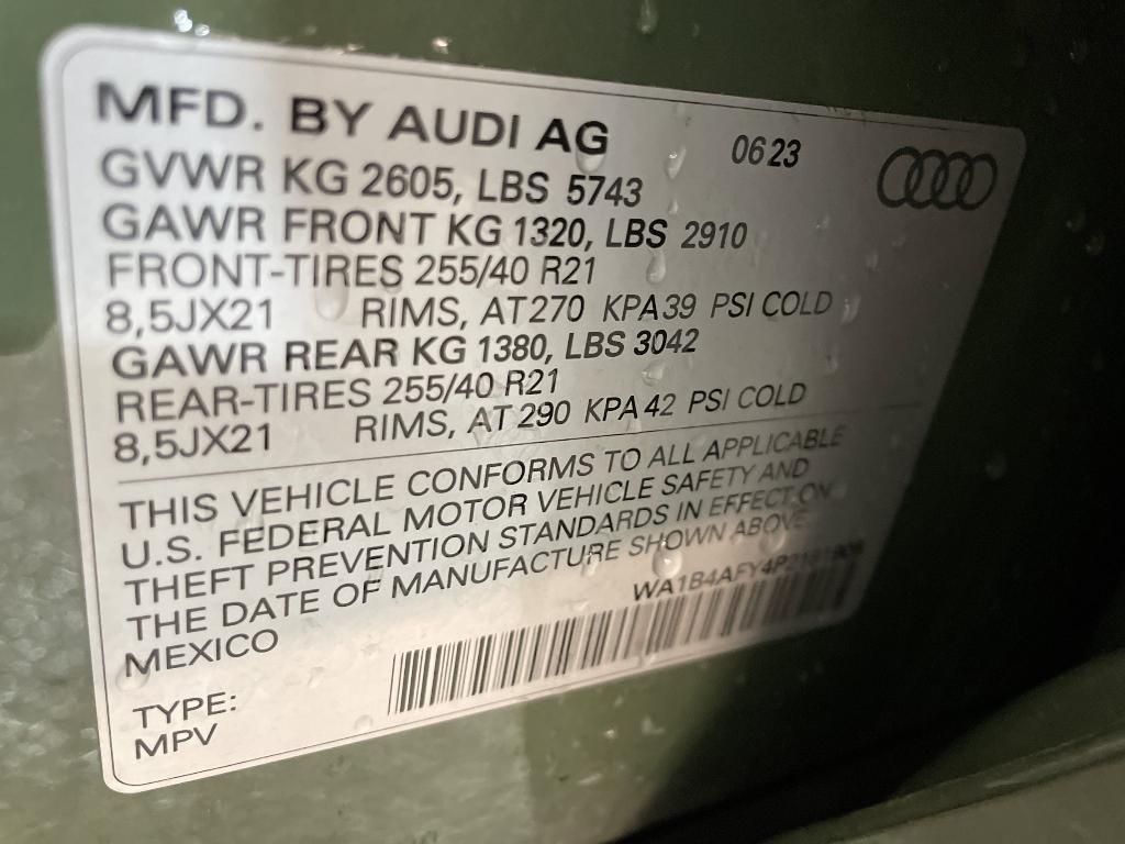 used 2023 Audi SQ5 car, priced at $49,498