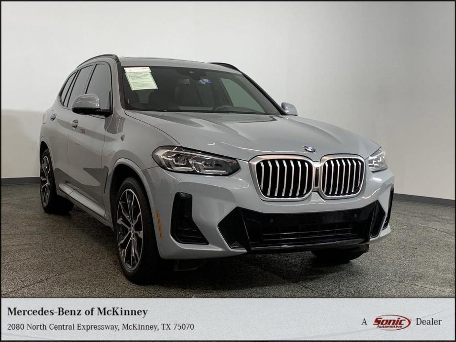 used 2022 BMW X3 car, priced at $34,498