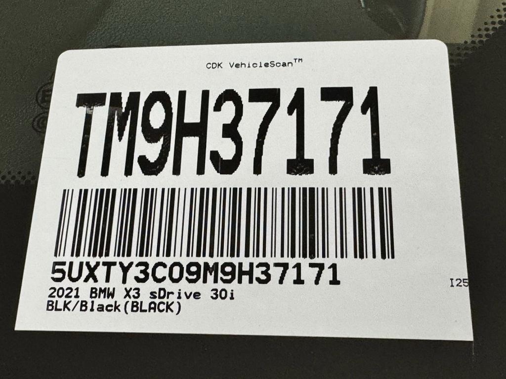 used 2021 BMW X3 car, priced at $19,999