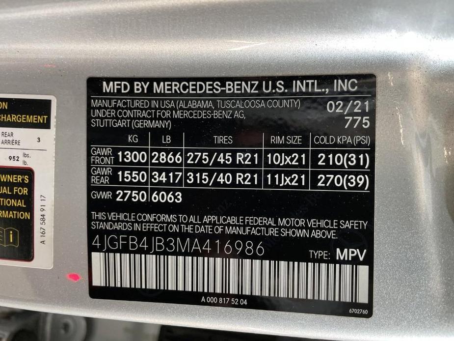 used 2021 Mercedes-Benz GLE 350 car, priced at $38,998