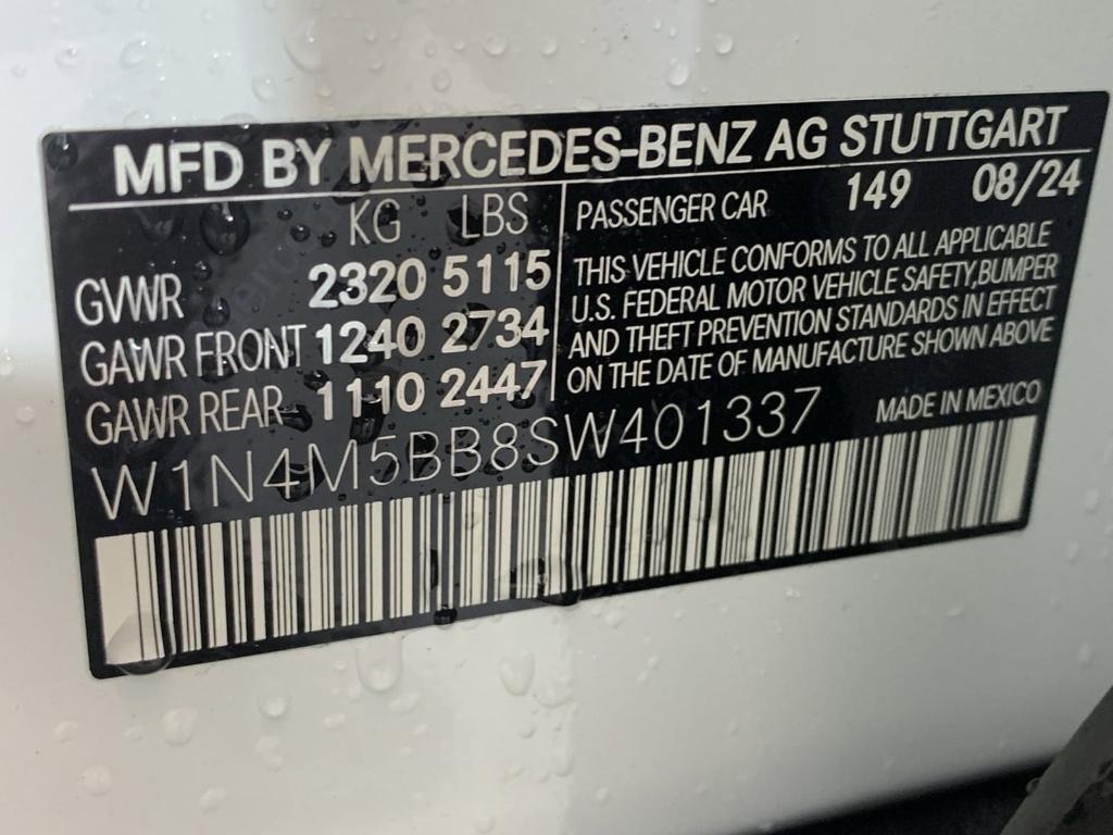 new 2025 Mercedes-Benz AMG GLB 35 car, priced at $67,105