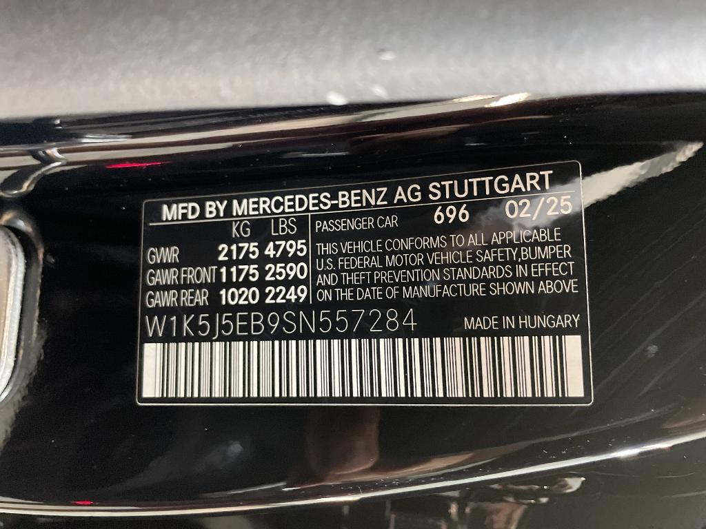 new 2025 Mercedes-Benz AMG CLA 45 car, priced at $70,470
