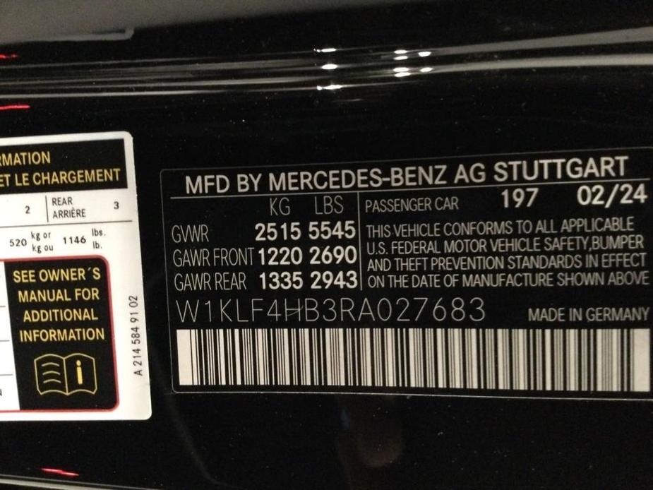 new 2024 Mercedes-Benz E-Class car, priced at $83,680