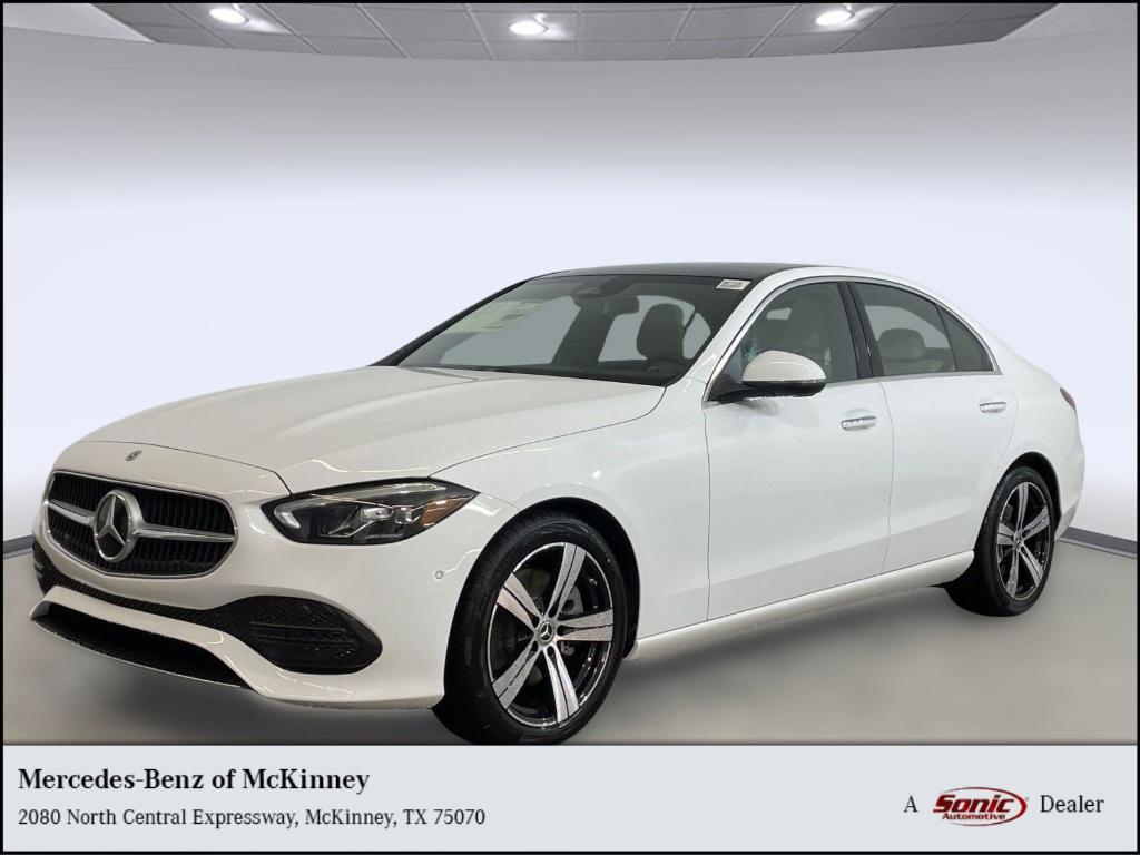 new 2025 Mercedes-Benz C-Class car, priced at $51,085