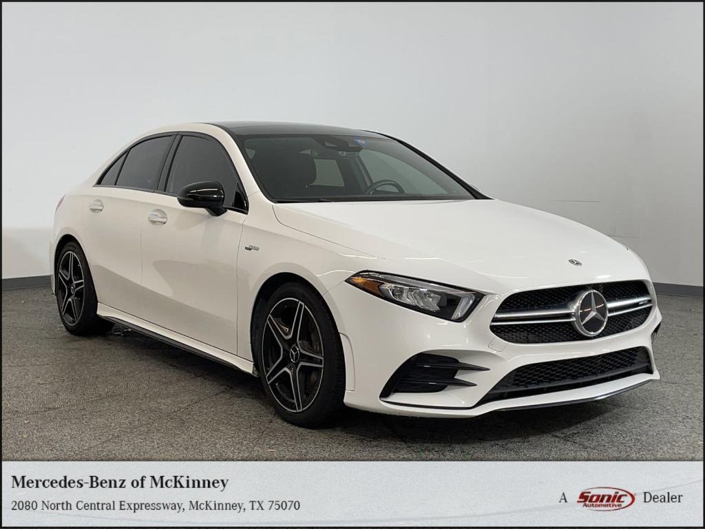 used 2021 Mercedes-Benz AMG A 35 car, priced at $31,496