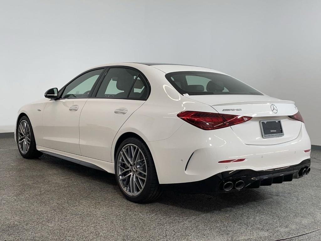 new 2025 Mercedes-Benz AMG C 43 car, priced at $68,350