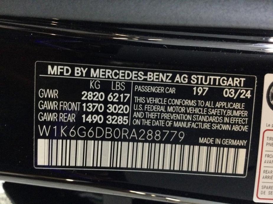 new 2024 Mercedes-Benz S-Class car, priced at $126,510