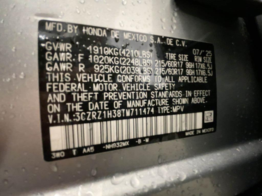 used 2026 Honda HR-V car, priced at $27,499