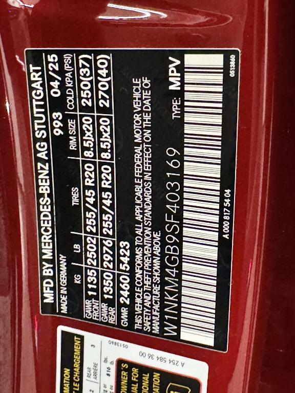 new 2025 Mercedes-Benz GLC 300 car, priced at $55,715