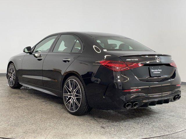 new 2025 Mercedes-Benz AMG C 43 car, priced at $72,650