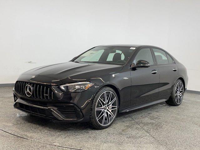 new 2025 Mercedes-Benz AMG C 43 car, priced at $72,650