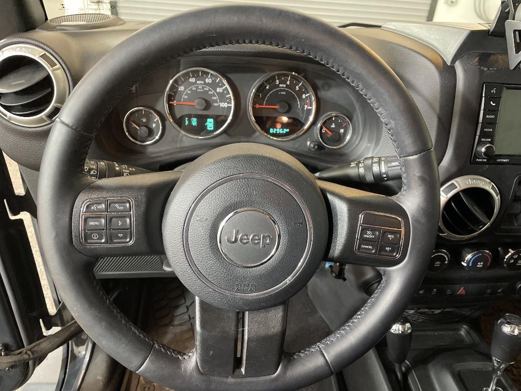 used 2017 Jeep Wrangler Unlimited car, priced at $21,999