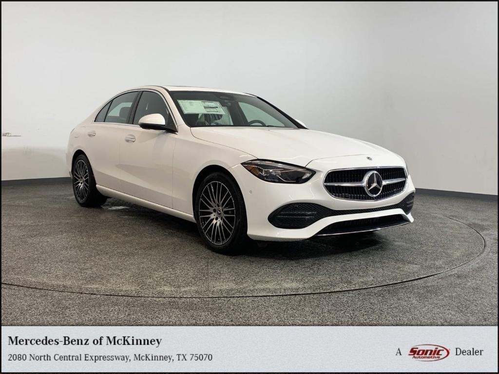 new 2024 Mercedes-Benz C-Class car, priced at $48,585