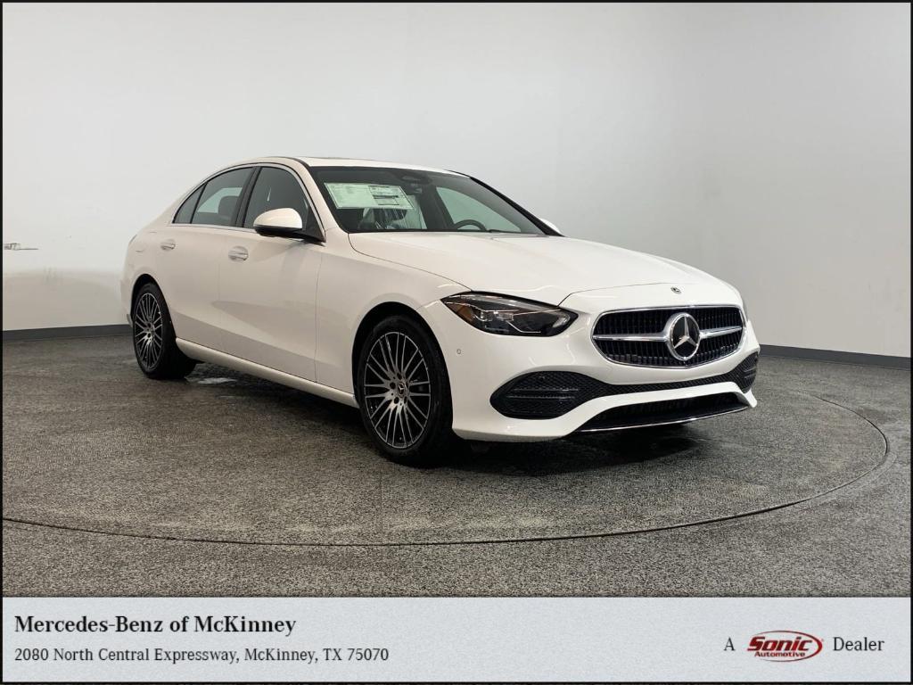 new 2024 Mercedes-Benz C-Class car, priced at $47,435