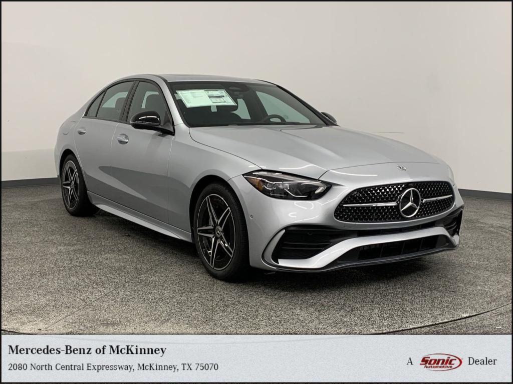 new 2024 Mercedes-Benz C-Class car, priced at $52,695