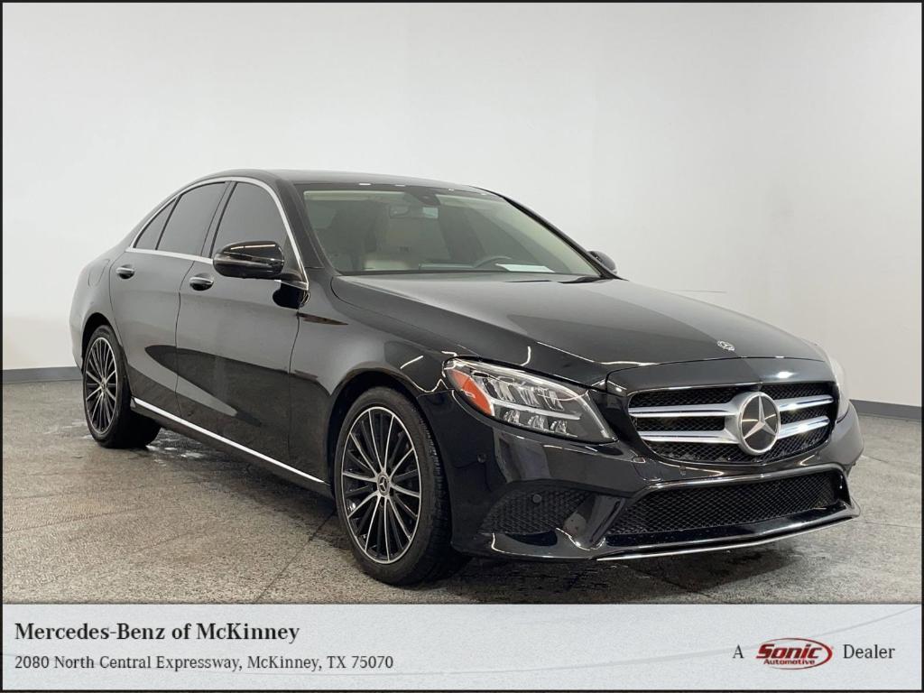 used 2021 Mercedes-Benz C-Class car, priced at $26,999