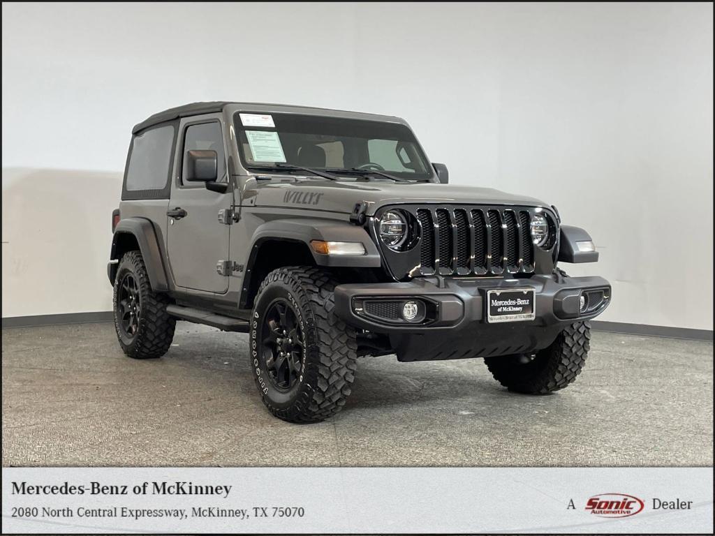 used 2021 Jeep Wrangler car, priced at $29,999