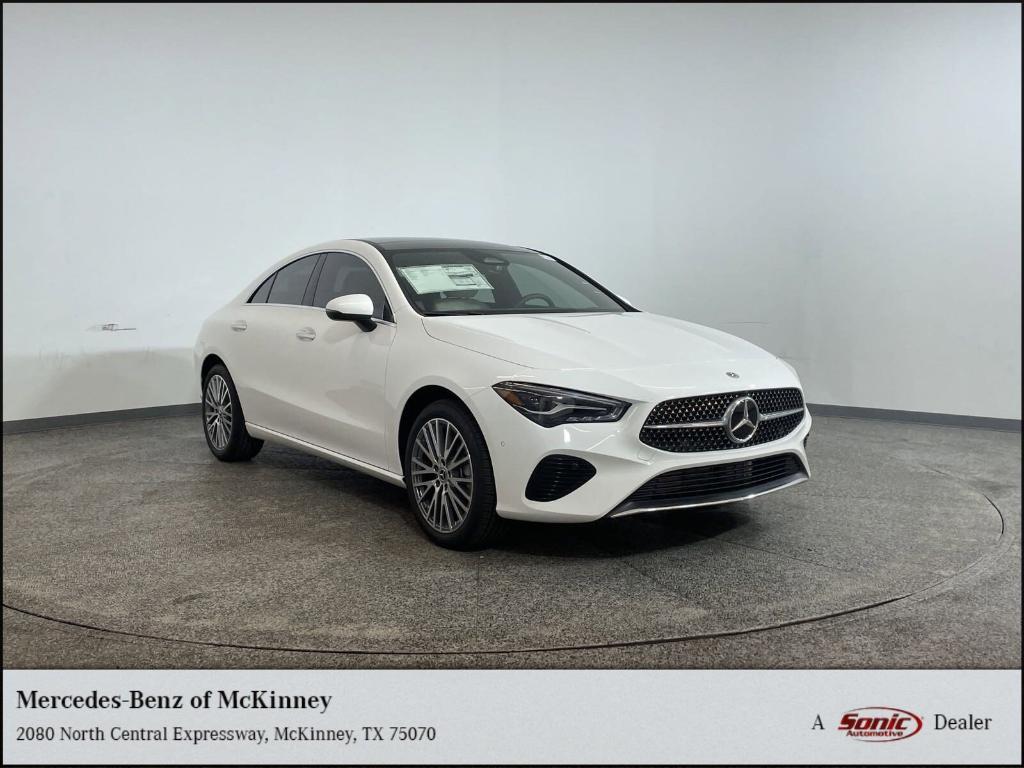 new 2025 Mercedes-Benz CLA 250 car, priced at $46,255