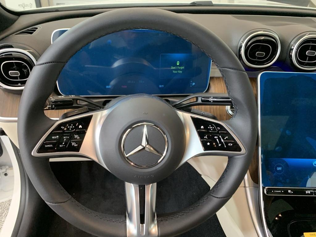 new 2024 Mercedes-Benz C-Class car, priced at $50,295
