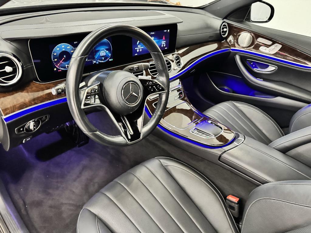 used 2022 Mercedes-Benz E-Class car, priced at $35,996