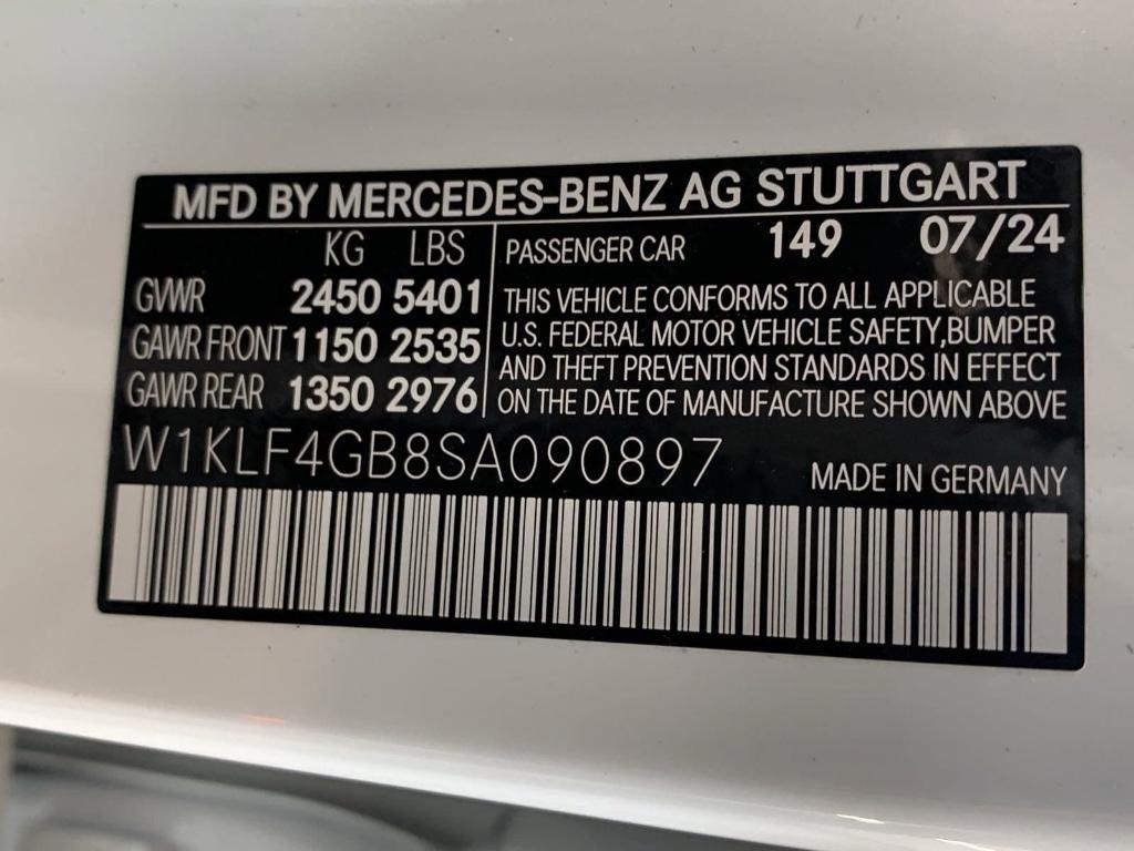 used 2025 Mercedes-Benz E-Class car, priced at $54,996