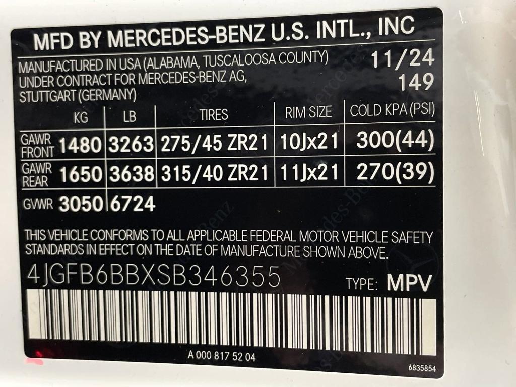 new 2025 Mercedes-Benz AMG GLE 53 car, priced at $98,755